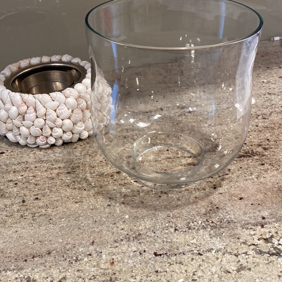 NWT seashell hurricane candle holder - Picture 4 of 6